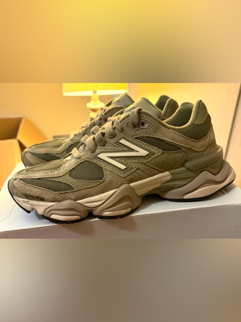 New Balance 9060 Dark Olivine Size 7.5 M or 9 W